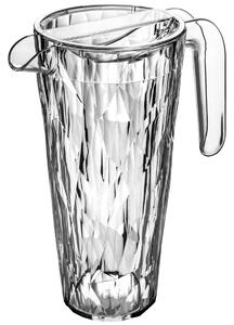 Koziol Tillbringare Club Pitcher Superglas; 1.5l, 12.2x25 cm (ØxH); Transparent; 4 Styck / Förpackning