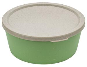 Koziol Återanvändbar behållare Connect Bowl; 400ml, 12.3x5 cm (ØxH); Grön; Rund; 4 Styck / Förpackning