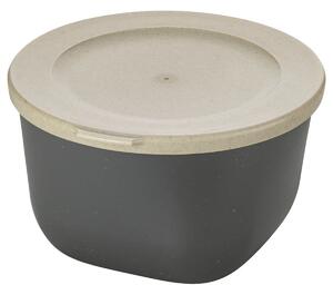 Koziol Återanvändbar behållare Connect Box; 1000ml, 16.2x15.7x9.3 cm (LxBxH); Grå; Rund; 2 Styck / Förpackning