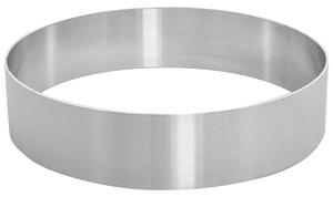 Schneider Tårtring Aluminium; 26x6 cm (ØxH); Silverfärg; Rund