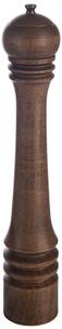 VEGA Saltkvarn Leko trä; 7x39.9 cm (ØxH); Mörkbrun