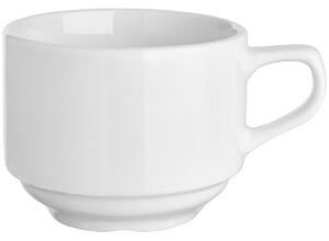 VEGA Kaffekopp Straßburg; 19cl, 7.7x5.5 cm (ØxH); Vit; Rund; 6 Styck / Förpackning