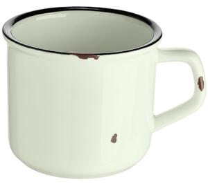 VEGA Kaffekopp Liron; 25cl, 9x7 cm (ØxH); Krämvit/Svart; 4 Styck / Förpackning
