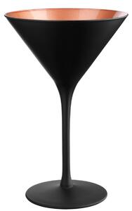 VEGA Martiniglas Joleen; 21cl, 11.6x17.3 cm (ØxH); Svart/Koppar; 6 Styck / Förpackning