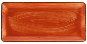 VEGA Uppläggningsfat Nebro; 33.5x16x2.1 cm (LxBxH); Röd; 3 Styck / Förpackning