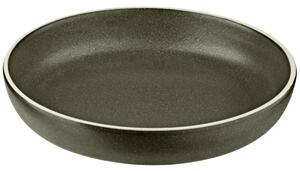 VEGA Djup tallrik Ossora; 80cl, 21x4.5 cm (ØxH); Mörk gråbrun/taupe; Rund; 6 Styck / Förpackning