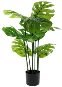 VEGA Konstgjord växt Michiko; 90 cm (H); Grön/Svart