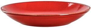 VEGA Djup tallrik Sidina; 50cl, 26x4.5 cm (ØxH); Röd; Rund; 6 Styck / Förpackning