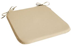 VEGA Stolsdyna Lineares utan ryggstöd; 42x42x3 cm (BxLxH); Beige; 2 Styck / Förpackning