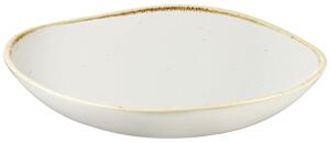 Churchill Djup tallrik Stonecast Barley White asymmetrisk; 110cl, 25.3 cm (B); Vit/Brun; Asymmetrisk; 12 Styck / Förpackning