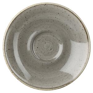 Churchill Espressofat Stonecast Peppercorn; 11.8 cm (Ø); Grå/Brun; Rund; 12 Styck / Förpackning