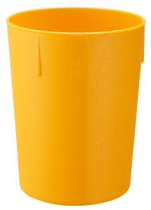 WACA Mugg Colora; 25cl, 7.4x9 cm (ØxH); Gul; 10 Styck / Förpackning