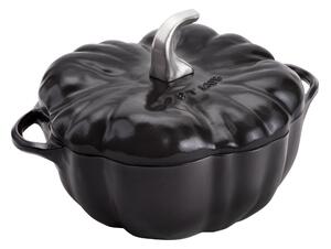 Staub La Cocotte Gryta 24 cm / 3,5 l, Pumpa, Svart, Gjutjärn