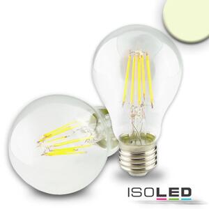 ISOLED LED-lampa E27 klar; 10.5x6 cm (LxØ); Transparent