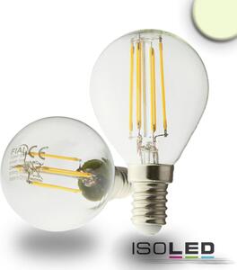 ISOLED LED-lampa E14 klar; 7.8x4.5 cm (LxØ); Transparent