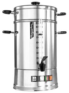 Hogastra Kaffebryggare CNS-130; 16.5l, 28x57 cm (ØxH); Silverfärg/Svart