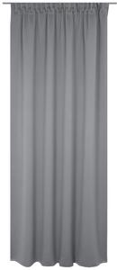 ERWIN M. Mörkläggningsgardin Granat multifunktionsband; 142x145 cm (BxH); Silverfärg