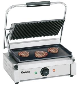 Bartscher Klämgrill Panini; 41x37x20 cm (BxDxH); Silverfärg