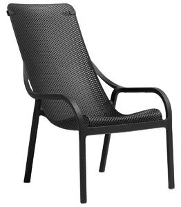 Nardi Solstol Net; 90x61x99 cm (LxBxH); Antracit; 2 Styck / Förpackning