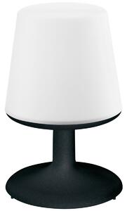 Koziol Bordslampa Light to go; 18x18x28 cm (LxBxH); Vit/Svart