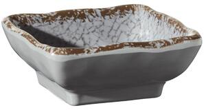 VEGA Skål Portage kvadratisk; 0.065 l, 7.2x7.2x3 cm (LxBxH); Grå; Kvadratisk; 12 Styck / Förpackning