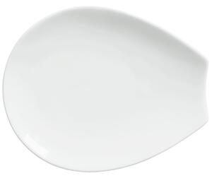 VEGA Tallrik Contrast oval; 15x12.5 cm (LxB); Vit; Oval; 6 Styck / Förpackning