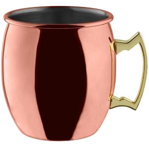 VEGA Moscow Mule mugg Glendale slät; 55cl, 8.6x10.1 cm (ØxH); Koppar