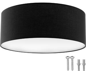 TecTake GmbH 405211 taklampa circum, plafond i linne - svart