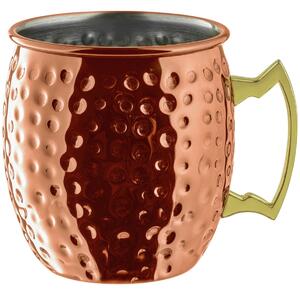 VEGA Moscow Mule mugg Glendale hammarslag; 55cl, 8.8x9.8 cm (ØxH); Koppar