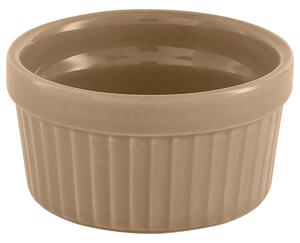 VEGA Suffléform Ramekin; 9cl, 7x3.8 cm (ØxH); Beige; Rund; 12 Styck / Förpackning