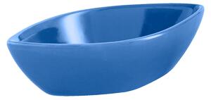 VEGA Miniskål Båt; 4cl, 10.5x5x3 cm (LxBxH); Ljusblå; 12 Styck / Förpackning