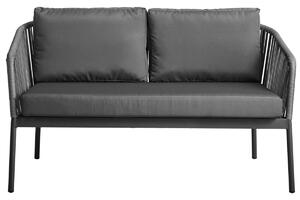 VEGA Soffa 2-sits Esperia; 140x75x79 cm (BxDxH); Antracit