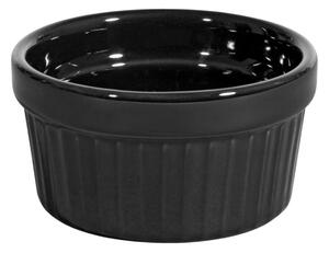 VEGA Suffléform Ramekin; 9cl, 7x3.8 cm (ØxH); Svart; Rund; 12 Styck / Förpackning