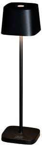 Konstsmide Mini-LED-bordslampa Capri; 6.7x20 cm (ØxH); Svart