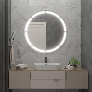 Rund spegel med LED-belysning C2 premium