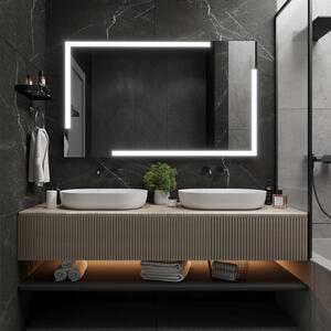 Spegel med LED-belysning M23 premium