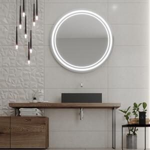 Rund spegel med LED-belysning C5 premium