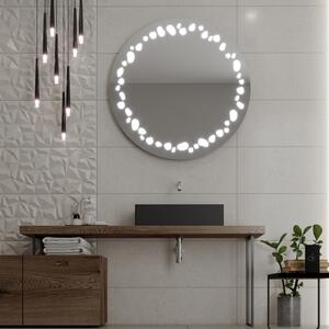 Rund spegel med LED-belysning C7 premium