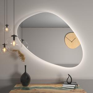 Organisk spegel med LED-belysning A20
