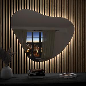 Organisk spegel med LED-belysning A24