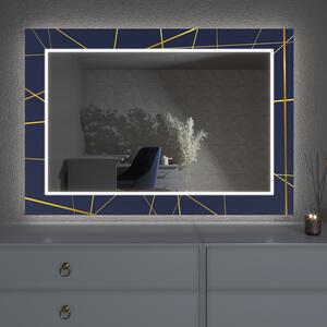 LED-spegel med dekor D3