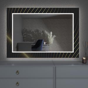 LED-spegel med dekor D6
