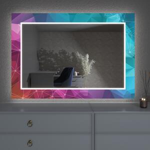 LED-spegel med dekor D4