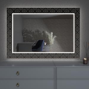 LED-spegel med dekor D14