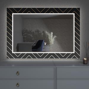 LED-spegel med dekor D12