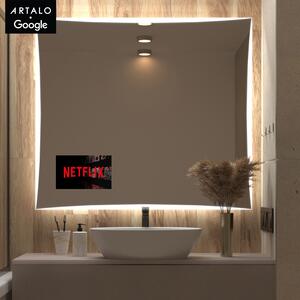 SMART-spegel med LED-belysning M5 + SmartScreen with Google Chromecast
