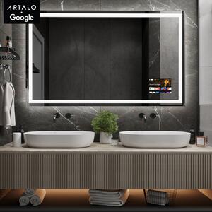 SMART-spegel med LED-belysning M7 + SmartScreen with Google Chromecast