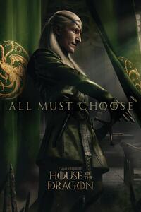 Konsttryck House of the Dragon - Aemond Targaryen