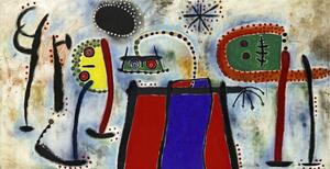 Konsttryck Painting, 1953, Joan Miró