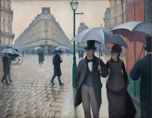 Bildreproduktion Paris Street, Rainy Day, 1877, Caillebotte, Gustave